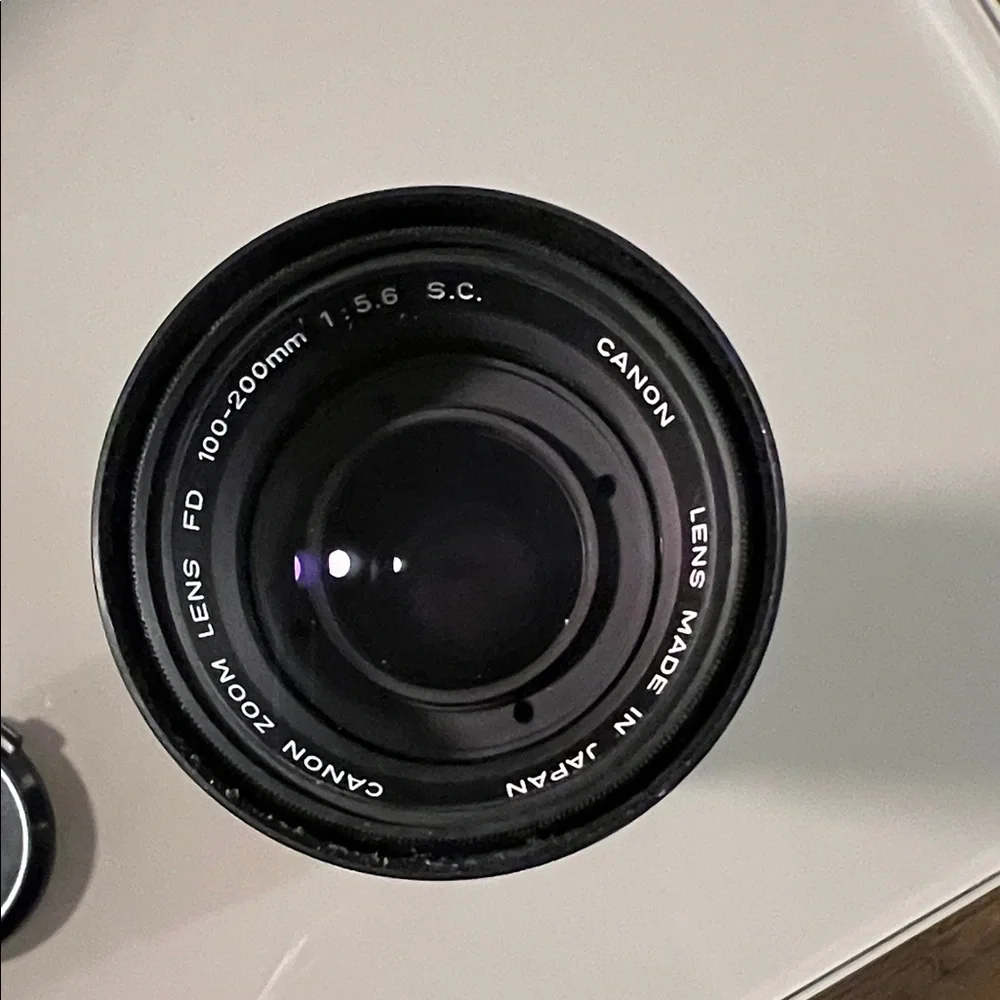 Cannon vintage 100-200 Telescopic vintage Camera Lens